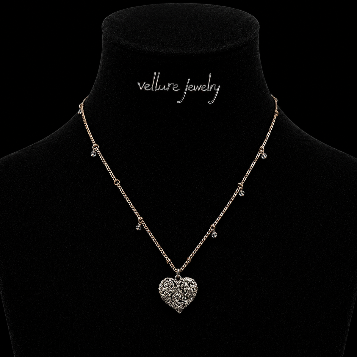 Roseheart Vintage Pendant