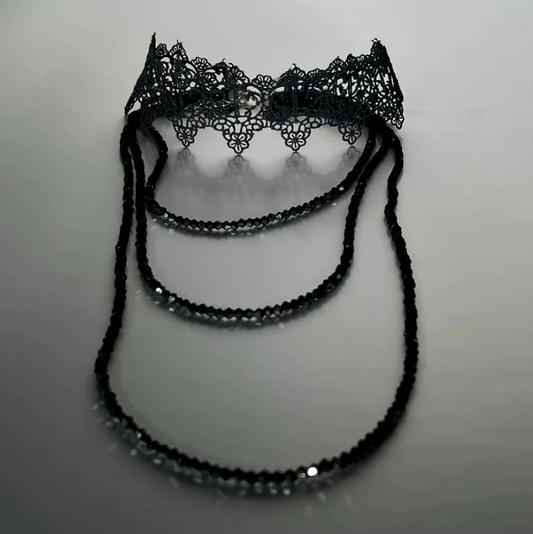 Midnight Lace Gothic Choker