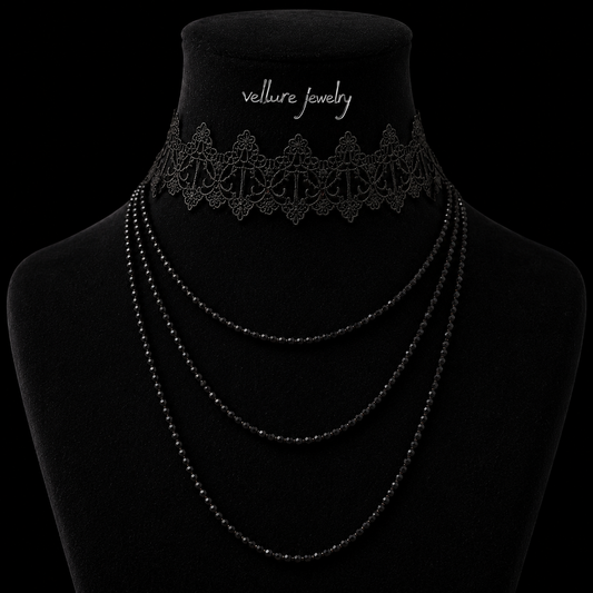 Midnight Lace Gothic Choker