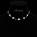 Blush Bloom Charm Necklace