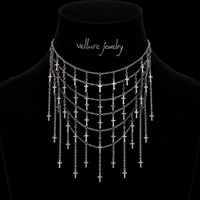 Fallen Chain Statement Necklace