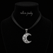 Moonlit Noir Pendant Necklace