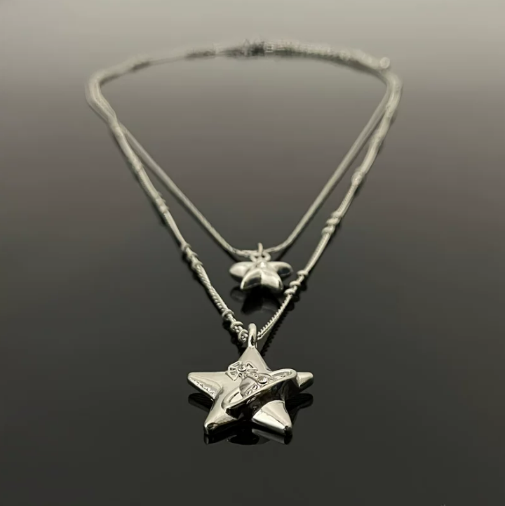 Starlight Double Layer Necklace