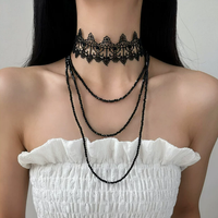 Midnight Lace Gothic Choker