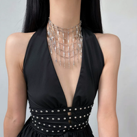 Fallen Chain Statement Necklace