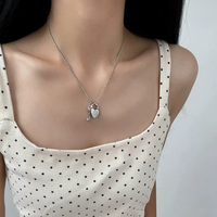 Vintage Key Heart Necklace