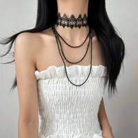 Midnight Lace Gothic Choker