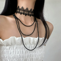Midnight Lace Gothic Choker
