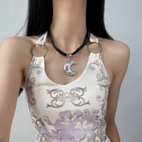 Moonlit Noir Pendant Necklace