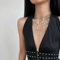 Fallen Chain Statement Necklace